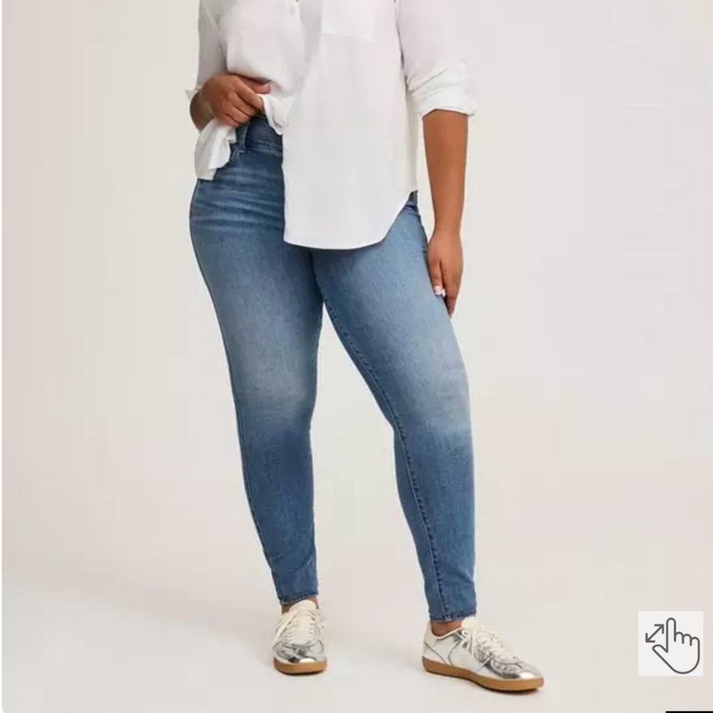 Torrid Light Blue Skinny Jeans